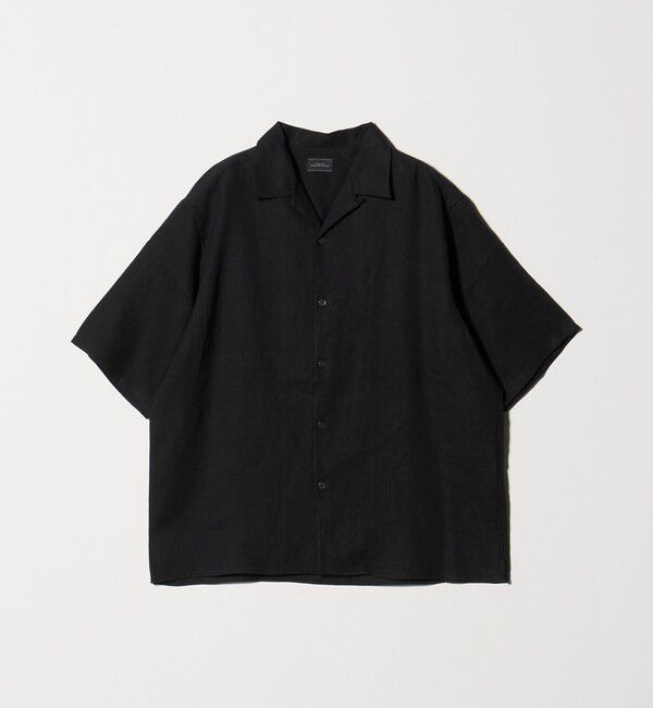 UNITED ARROWS green label relaxing「リネン ポプリン オープンカラー 半袖 シャツ」|シャツ・ブラウス|