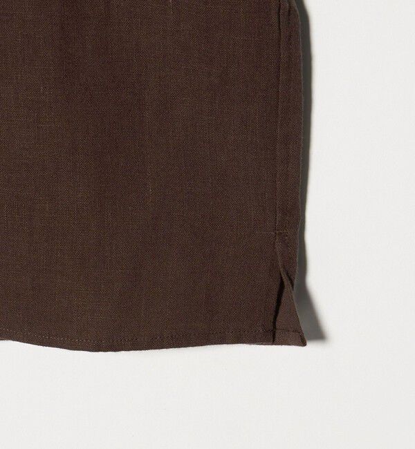 UNITED ARROWS green label relaxing「リネン ポプリン オープンカラー 半袖 シャツ」|シャツ・ブラウス|