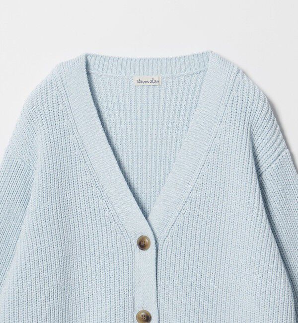 STEVEN ALAN「＜Steven Alan＞リリヤーン Vネック カーディガン」|カーディガン|