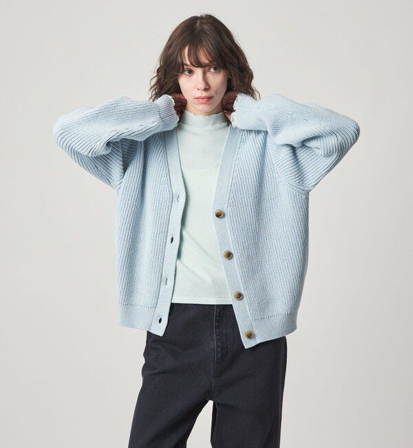 STEVEN ALAN「＜Steven Alan＞リリヤーン Vネック カーディガン」|カーディガン|