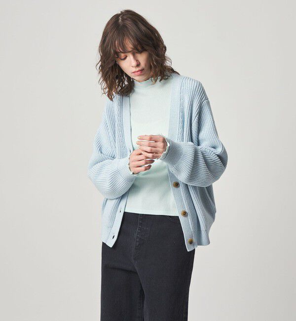 STEVEN ALAN「＜Steven Alan＞リリヤーン Vネック カーディガン」|カーディガン|