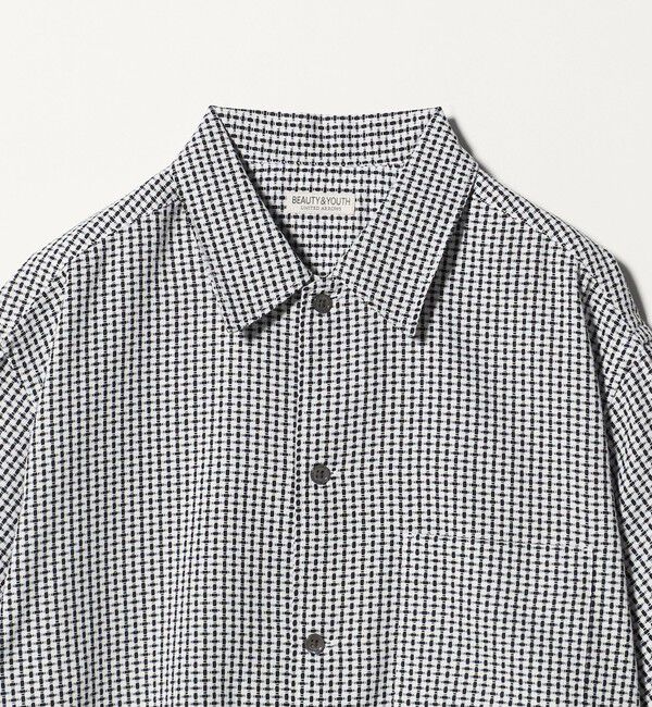 BEAUTY&YOUTH UNITED ARROWS「コクーン ドビー キャンプカラー シャツ GRANDE型」|シャツ・ブラウス|