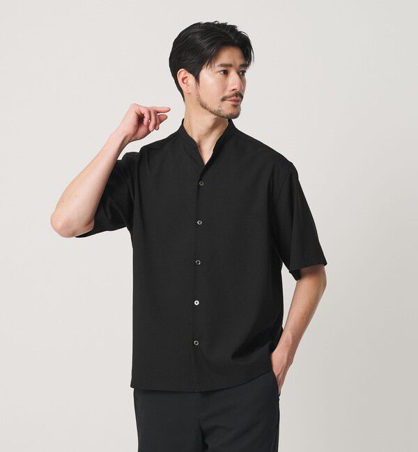 BEAUTY&YOUTH UNITED ARROWS「【WEB限定 WARDROBE SMART】 Reflax スキッパー シャツ」|シャツ・ブラウス|