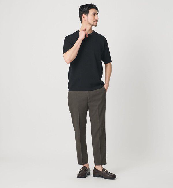 BEAUTY&YOUTH UNITED ARROWS「【WEB限定 WARDROBE SMART】 Reflax スキニー クロップドパンツ	」|スラックス|