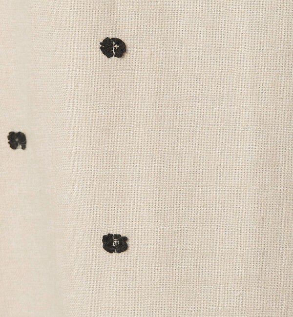 BEAUTY&YOUTH UNITED ARROWS「麻ブレンド ドット キャミワンピース」|ワンピース|