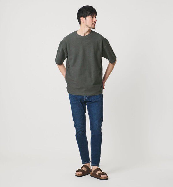BEAUTY&YOUTH UNITED ARROWS「【WEB限定 WARDROBE SMART】エアリー カノコ カットソー	【抗菌防臭・UVカット】」|Tシャツ・カットソー|