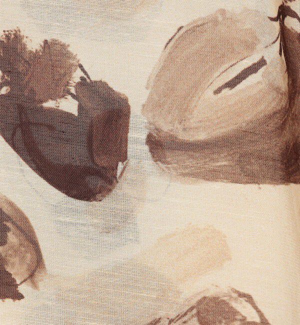 TOMORROWLAND collection「アンティークフルーツプリント 2wayボウタイブラウス」|シャツ・ブラウス|