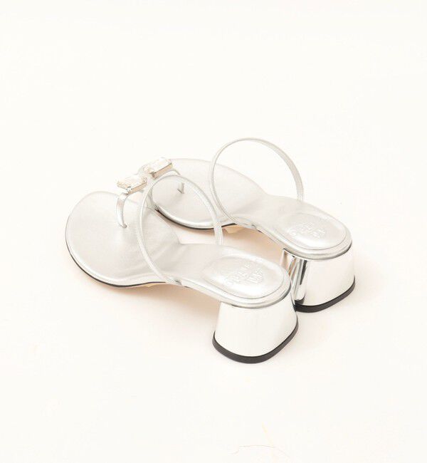 NOLLEY'S「【il Sandalo of capri/イル サンダロ オブ カプリ】フィンガーフックヒールサンダル」|サンダル|