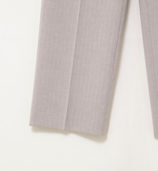 NOLLEY'S「ウォッシャブルストライプ愛されセミワイドパンツ」|その他|