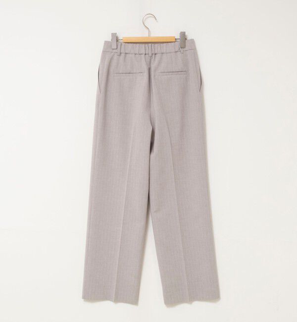 NOLLEY'S「ウォッシャブルストライプ愛されセミワイドパンツ」|その他|