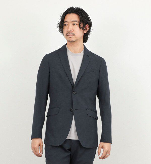 NOLLEY'S goodman「《ビジカジ/セットアップ対応》TRABEST サッカーテーラードジャケット 26SS」|テーラードジャケット|