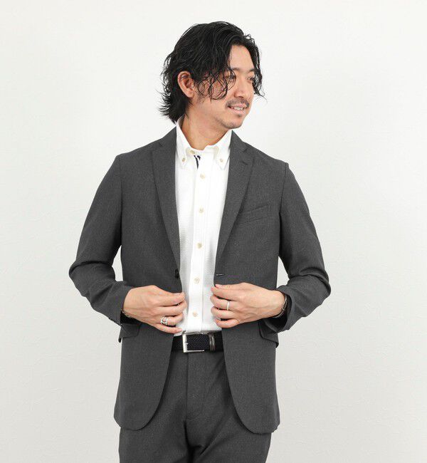 NOLLEY'S goodman「《ビジカジ/セットアップ対応》TRABEST サッカーテーラードジャケット 26SS」|テーラードジャケット|