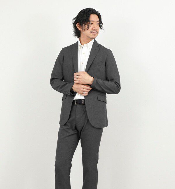 NOLLEY'S goodman「《ビジカジ/セットアップ対応》TRABEST サッカーテーラードジャケット 26SS」|テーラードジャケット|