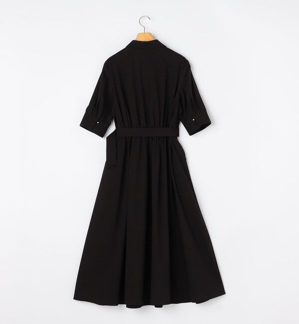 NOLLEY'S sophi「ウォッシャブルサッカーシャツワンピース」|ワンピース|