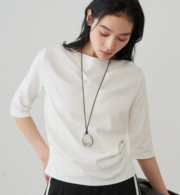  「ドレープカットソー」|Tシャツ・カットソー|