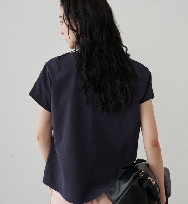  「フロントタックブラウス」|シャツ・ブラウス|