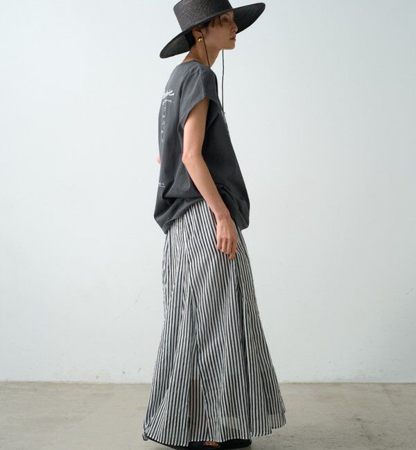  「リネンフレアスカート」|スカート|