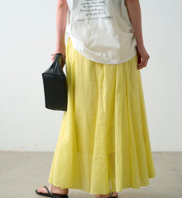  「リネンフレアスカート」|スカート|