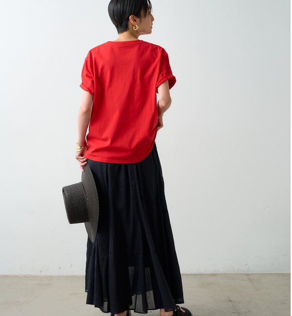  「リネンフレアスカート」|スカート|