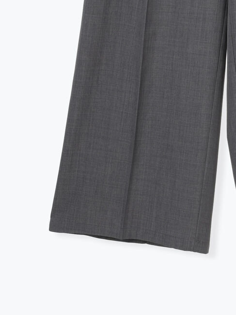 Samansa Mos2「【イージーケア、接触冷感】タックワイドパンツ」|その他|