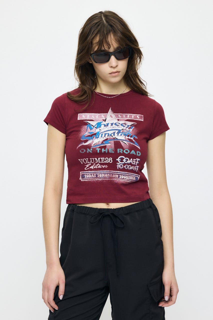 MOUSSY「MOUSSY VOL26 TOUR TEE」|Tシャツ・カットソー|