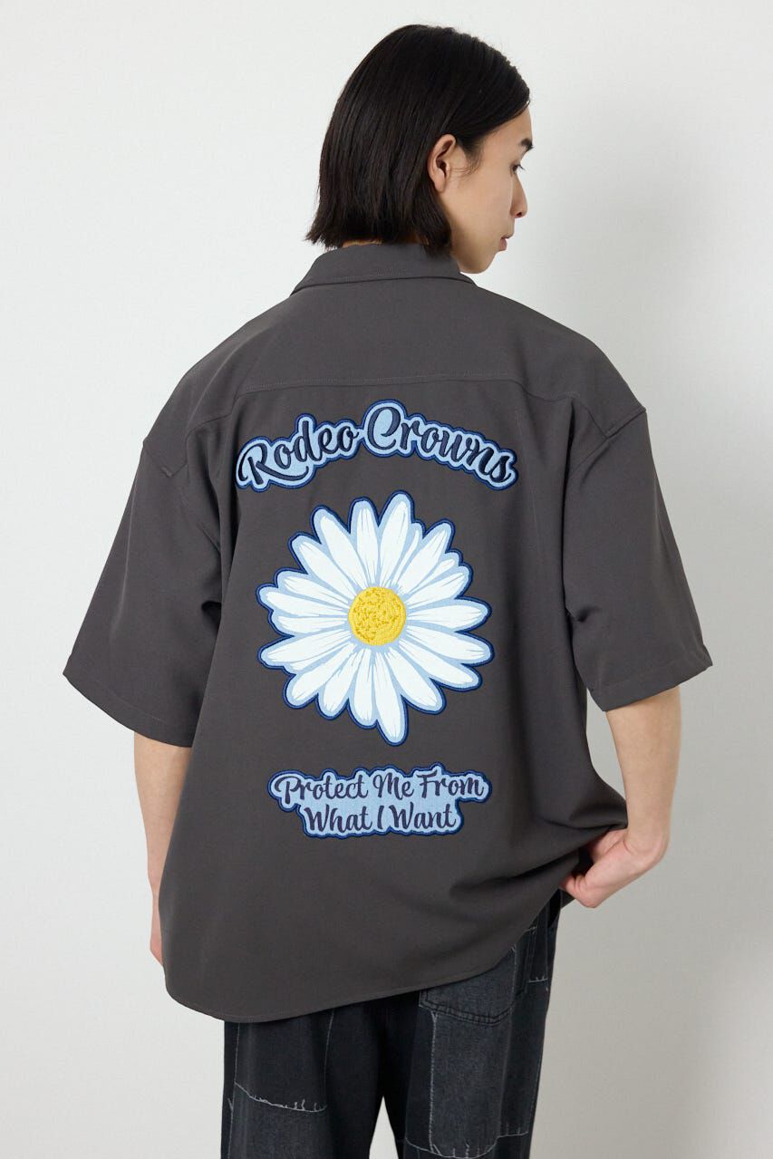 RODEO CROWNS「COOL MAX パナマデイジーシャツ」|シャツ・ブラウス|C.GRY