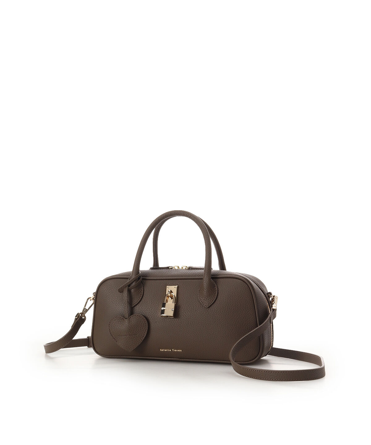 Samantha Thavasa「サマンサ レディ パドロック ワイドボストンバッグ」|ハンドバッグ|
