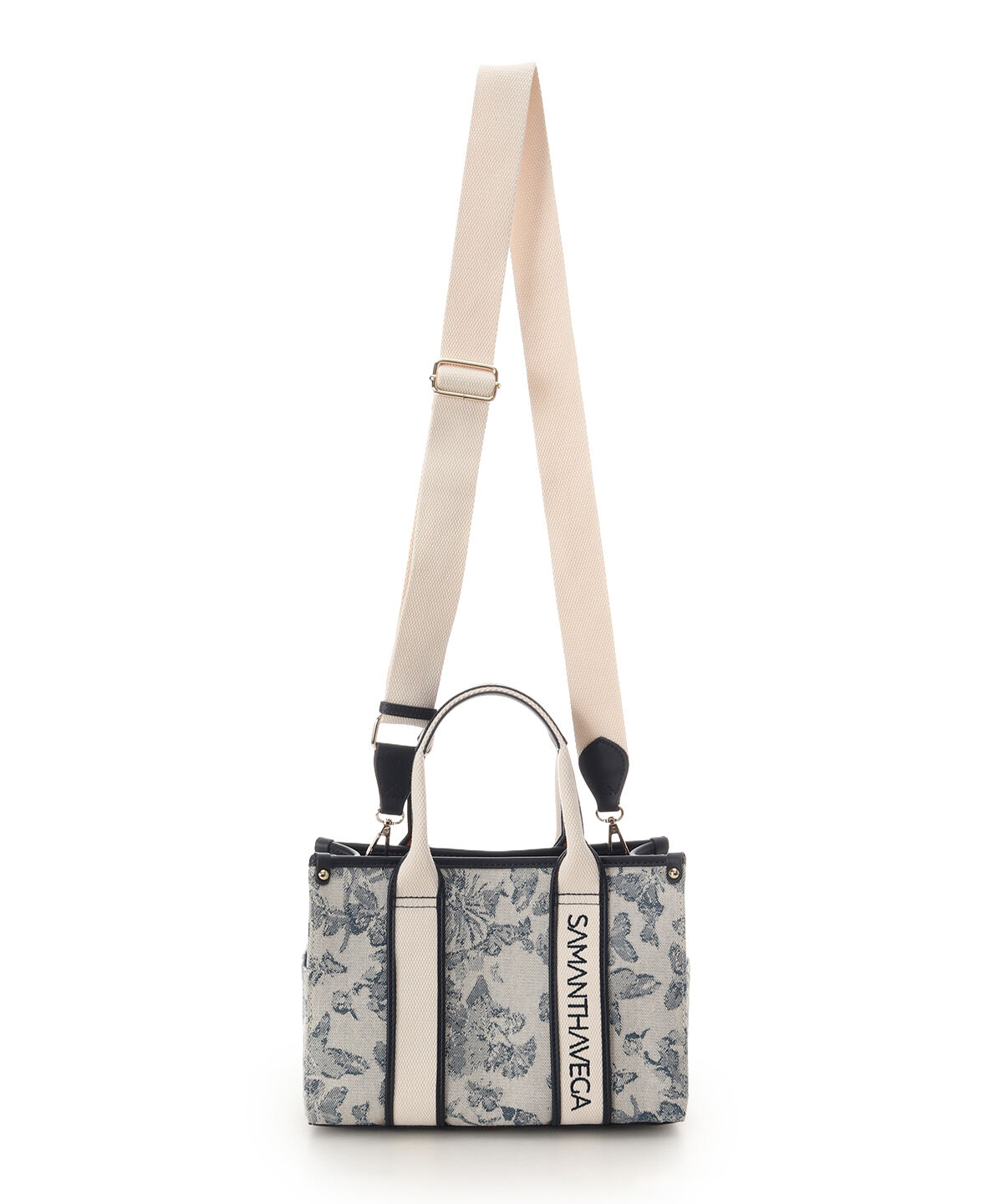 Samantha Vega「ロゴテープジャガード調トートバッグ（小）」|トートバッグ|