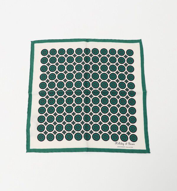 UNITED ARROWS「＜HOLLIDAY＆BROWN＞ コモン プリント ポケットチーフ」|ハンカチ|