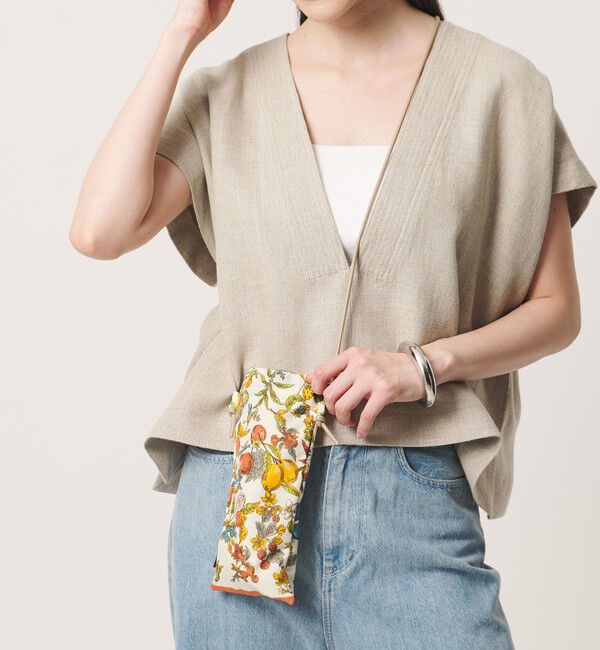 UNITED ARROWS「＜manipuri＞プリント 晴雨兼用 折りたたみ傘 UV」|傘|