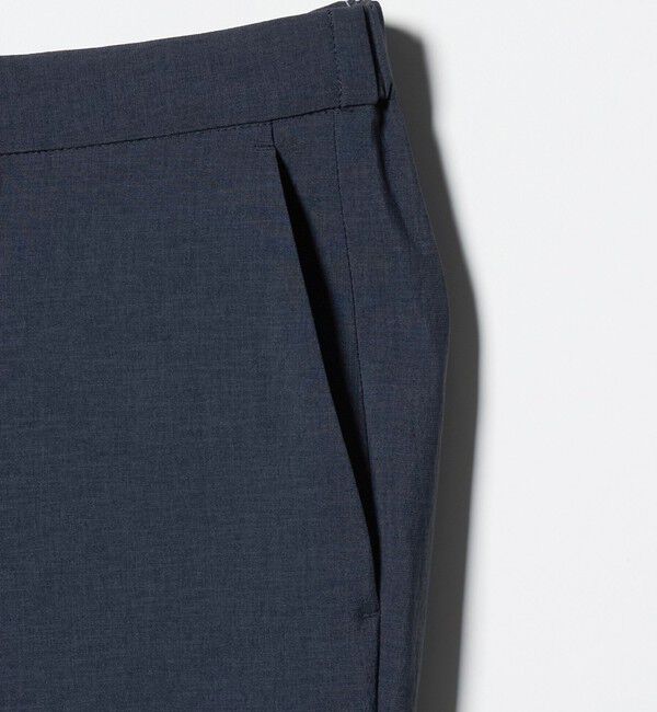 UNITED ARROWS「ポリエステル T＆T ノープリーツ パンツ UA COZY ウォッシャブル ヨコストレッチ」|スラックス|