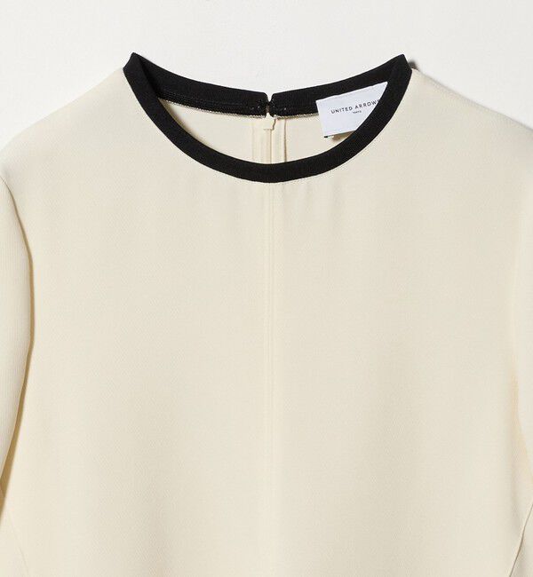 UNITED ARROWS「COMFY イレギュラー ヘム ブラウス ‐防汚 UVカット ウォッシャブル‐」|シャツ・ブラウス|