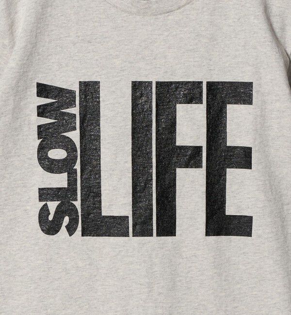 UNITED ARROWS「【別注】＜MIXTA＞SLOW LIFE Tシャツ LT.GRAY」|Tシャツ・カットソー|
