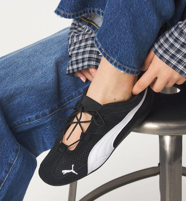 UNITED ARROWS green label relaxing「＜PUMA＞スピードキャット GO スニーカー」|スニーカー|BLACK