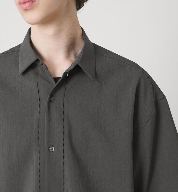 MONKEY TIME「RENU TROシリーズ ステッチ シャツ -セットアップ対応-」|シャツ・ブラウス|