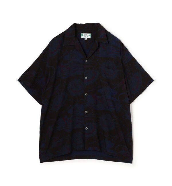 TOMORROWLAND BUYING WEAR「【別注】TWO PALMS レーヨン アロハシャツ」|シャツ・ブラウス|69 ネイビー