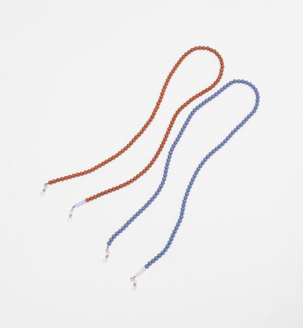 MAQWEL「【MAQWEL/マクウェル】ビーズグラスチェーン」|チャーム・キーホルダー|