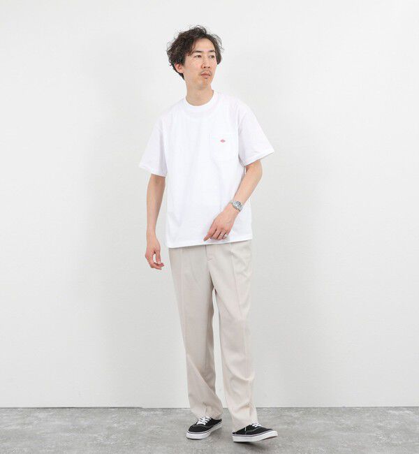 NOLLEY'S goodman「【DANTON/ダントン】POCKET T-SHIRT SOLID 26SS（DT-C0198TCB SOLID）」|Tシャツ・カットソー|
