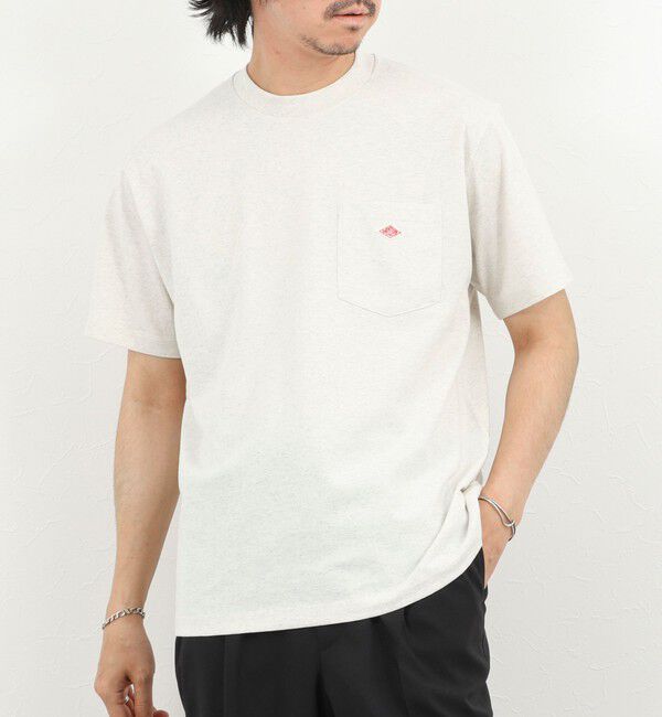 NOLLEY'S goodman「【DANTON/ダントン】POCKET T-SHIRT SOLID 26SS（DT-C0198TCB SOLID）」|Tシャツ・カットソー|