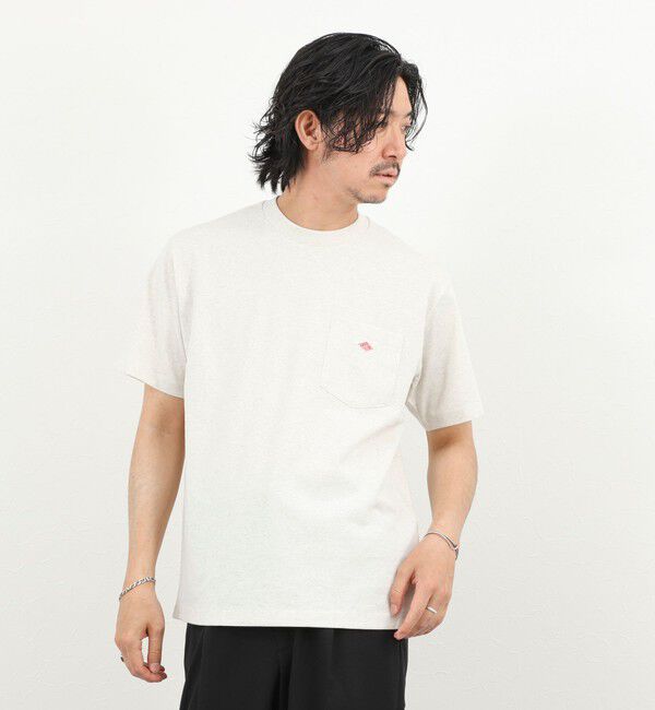 NOLLEY'S goodman「【DANTON/ダントン】POCKET T-SHIRT SOLID 26SS（DT-C0198TCB SOLID）」|Tシャツ・カットソー|
