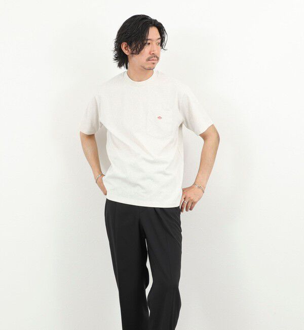 NOLLEY'S goodman「【DANTON/ダントン】POCKET T-SHIRT SOLID 26SS（DT-C0198TCB SOLID）」|Tシャツ・カットソー|