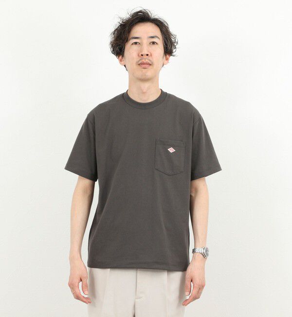 NOLLEY'S goodman「【DANTON/ダントン】POCKET T-SHIRT SOLID 26SS（DT-C0198TCB SOLID）」|Tシャツ・カットソー|