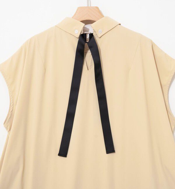 NOLLEY'S「ウォッシャブル襟付きコクーンワンピース」|ワンピース|