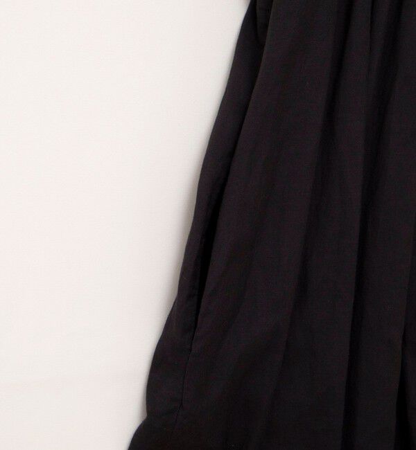 NOLLEY'S「ウォッシャブル前ボタンタックギャザーワンピース」|ワンピース|