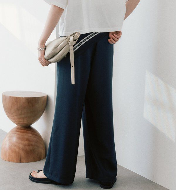  「予約【A・MONN(アモン)】suttoワイドパンツ」|チノ|