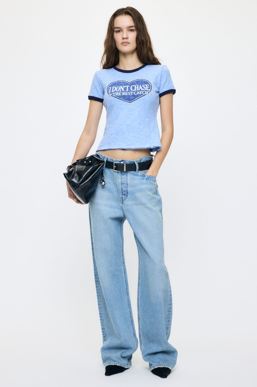 MOUSSY「I DON'T CHASE RINGER Tシャツ」|Tシャツ・カットソー|