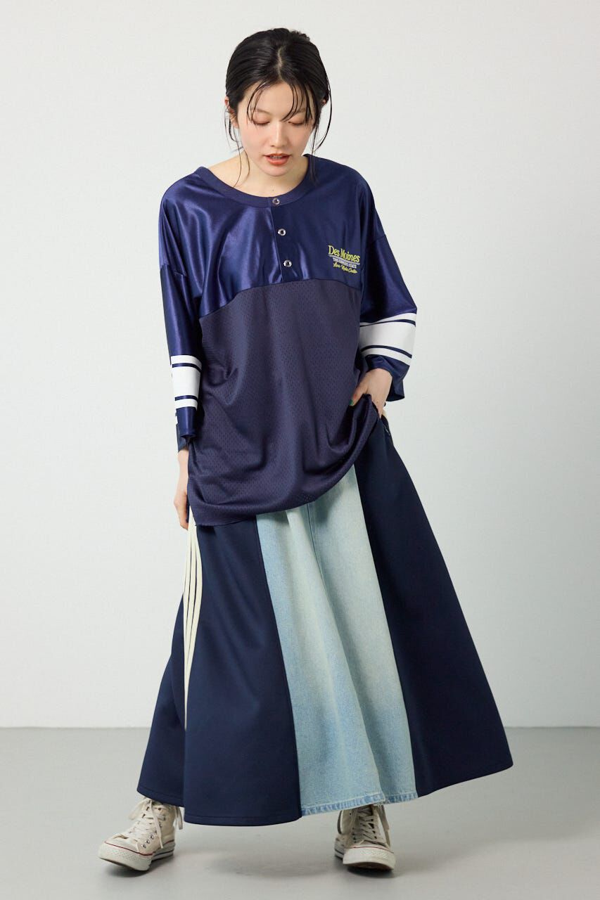 RODEO CROWNS「カスタムトラック デニムスカート」|スカート|