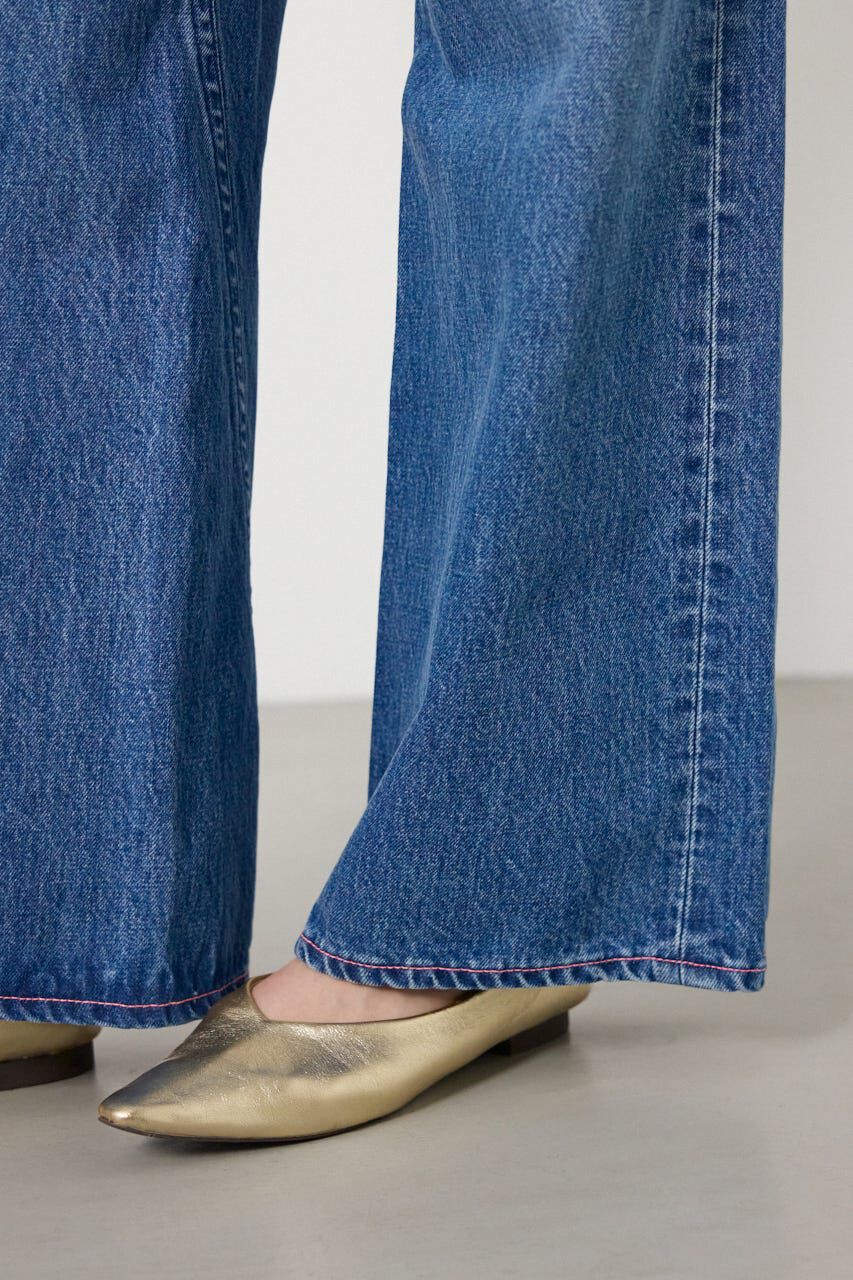 RODEO CROWNS「カラーステッチダボパンツ」|デニム|