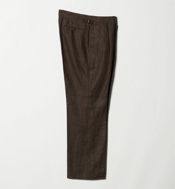 UNITED ARROWS「＜SOVEREIGN＞リネン サイドアジャスト パンツ」|チノ|