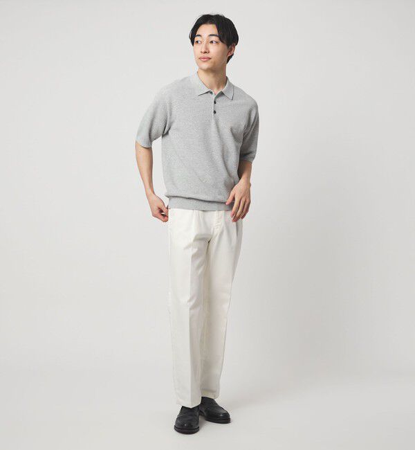 UNITED ARROWS green label relaxing「タック ピケ ニット ポロシャツ -ウォッシャブル-」|ポロシャツ|